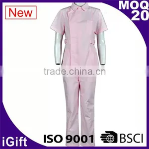 Good Quality New Design 100% Cotton Nursing Scrubs Medical Unifroms Scrubs thumbnail-6