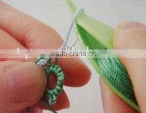 Plastic Tatting Shuttle For Hand Lace Making Craft Knitting Tool 2PCS/set thumbnail-4