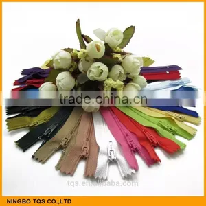 Wholesale No.#3 60 cm Auto Lock Close End Colorful Fabric Tape Nylon Zipper thumbnail-1