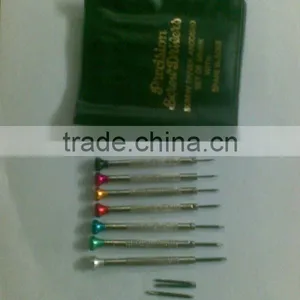Watch Making Tools/screw Driver Set of 7 With Spare Tips thumbnail-1
