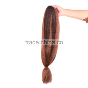 2016 Best Selling Wholesale 48" Ombre Colored Synthetic Jumbo Braiding Hair Ombre Braiding Hair, Jumbo Braiding Hair Extension thumbnail-6