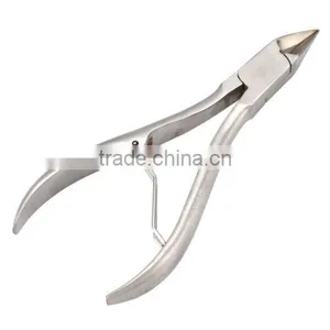 Stainless-Steel-Manicure-Clipper-Scissors-Cuticle-Toe-Nail-Cutter-Pedicure-Tool Stainless-Steel-Manicure-Clipper-Scissors-Cuti thumbnail-1