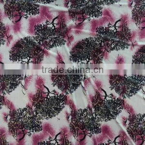 2014 New Flower Design Printed Gilding Four Way Stretch Velvet,high-class Fashion Velvet Garment 4st thumbnail-1