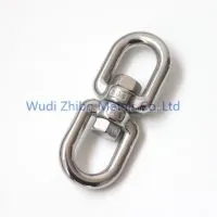 Rigging Hardware 1.1T-5.6T Stainless Steel Eye And Eye Swivel thumbnail-1