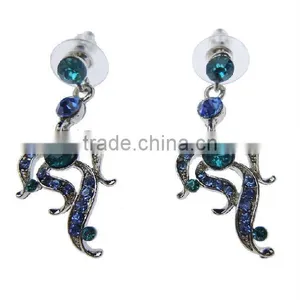 Popular Style Crystal Rhinestone Jewelry Sets,Fashion Stud Earring n Necklace Jewelry Set Dubai,Vintage Wedding Jewelry Set thumbnail-2