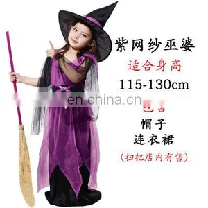 In Stock Witch Devil Kids Halloween Costume thumbnail-3