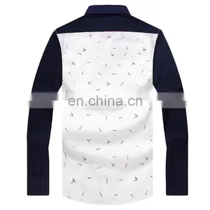 China Wholesale Latest Design Shirt for Men With 100% Cotton thumbnail-3