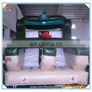 2016 New Design Inflatable Tank Bouncy Castle,inflatable Bouncer Combo Obstacle Course,inflatable Obstacle Course With Slide thumbnail-2