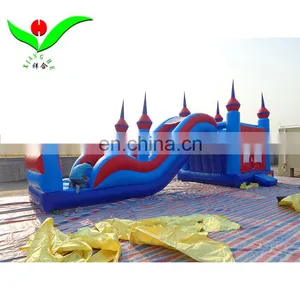 New Design Inflatable Bouncy Castle With Water Slide 10.5x4x4.5m thumbnail-1