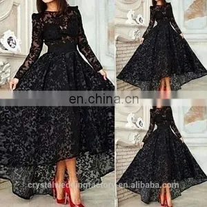 Black Ball Gown Prom Dresses 2017 Robe de Soiree Formal Evening Gowns New Arrivals thumbnail-2