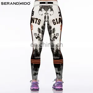 High Quality Custom Sport 92 Polyester 8 Spandex Leggings thumbnail-4