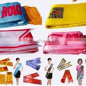 Disney Factory New Product Beautiful Body Sash For Wedding, Celebration, Ribbon For National Day thumbnail-2