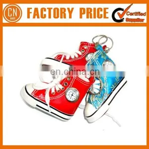2017 Newest Design Promotional Mini Sneaker Shoe Keychain Custom Logo Printed Or Embroidery thumbnail-2