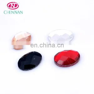 Wholesale Shoes Garment Accessories 2*4mm Non Hot Fix Rectangle Crystal Flatback Rhinestone thumbnail-1