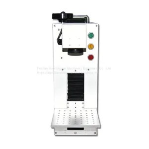 Logo Metal Laser Printing Machine Portable Fiber Laser Marking Machine thumbnail-5