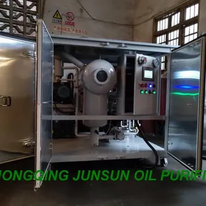 High Reliability 4500 LPH Transformer Vacuum Oil Filtering Machine/ Oil Reconditioning Purifier, Movable Oil Purifier thumbnail-1