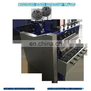 4 Heads Wool Scrubber Maker/ Cleaning Ball Making Machine ,clean Ball Maker Machines , Wool Scrubber Making/maker Machine thumbnail-3