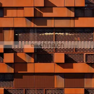 Interior & Exterior Corten Steel Wall Panel 1mm Thick Facade Corten thumbnail-3