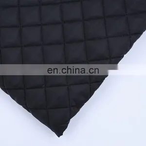 High Quality Pongee Fabric Quilted With Polyester Wadding Quilting Fabric for Winter Jacket and Coat thumbnail-2