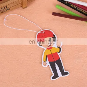 Polyester Felt Car Air Freshener With Opp Bag thumbnail-3