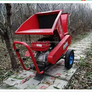 Wood Shredder Square Flywheel House Commercial Wood Shredder thumbnail-1