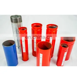 Weifang East SCH10 Hot Gal Grooved Fire Fighting Seamless Steel Pipe and Pipe Fittings thumbnail-3