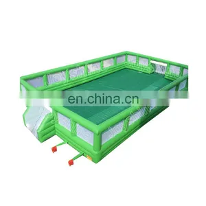 Inflatable Soap Soccer Field Football Pitch Outdoor Sport Bubble Soccer Paintball Arena For Sale thumbnail-1