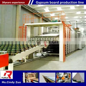 Gypsum Board Production Line With Knauf Technology Save Cost/Gypsum Plaster Board Plant Line(thermal Oil Drying/hot Air Drying) thumbnail-6
