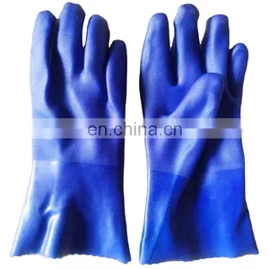 Fruit Usage Anti Puncture And Anti Cut High Level Performance Long Sleeve PVC Sandy Pineapple Plantations Gloves thumbnail-3