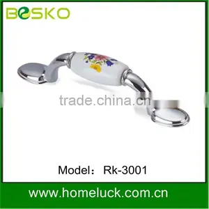 New Cabinet Ceramic Flower Handle Porcelain Handle thumbnail-1