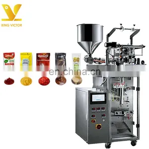 Professional Designed Ketchup Tomato Sauce Filling Packing Machine Price thumbnail-1