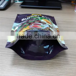 Aluminum Foil Customer Printing Laminated Plastic Stand up Pouch With Zip Lock for Dried Vegetable thumbnail-5