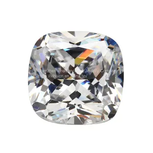 VS+ Cushion Cut Moissanite White E/F Color Moissanite Faceted Cushion Moissanite Loose Stone for Pendant/Ring thumbnail-2
