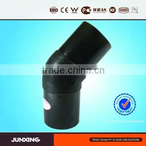 HDPE Butt Fusion Fitting Long Spigot Fittings 45 Degree Elbow thumbnail-2
