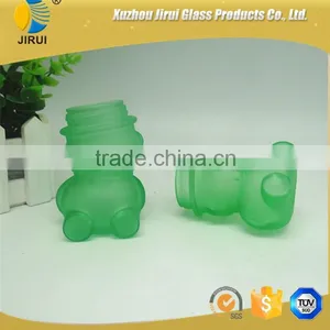 New Style Green Bear Shape Glass Jar 70ml Glass Candy Jar thumbnail-1
