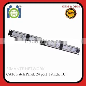 CAT6 RJ45 8p8c Unshielded Fiber Patch Panel thumbnail-2