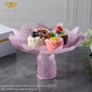 SAINT VIEW 2022 Butterfly Household Series Cake Minimalist Nordic Wedding Decoration Chocolate Tray Food Plate thumbnail-1