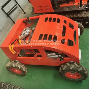 Track Lawn Mower Grass Cutter Machine Remote Control Gasoline Engine Lawn Mower thumbnail-4