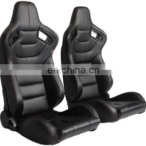 JBR1053B New Design PVC Leather Universal Racing Car Seat thumbnail-1