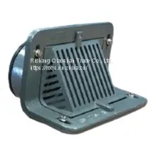 Scupper Parapet Side Roof Drain With 4 Inch Push On Outlet thumbnail-1