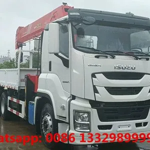 Good Quality and Best Price ISUZU 6*4 GIGA Cargo Truck With Crane for Sale thumbnail-4