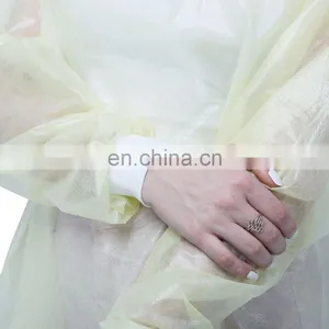 Morntrip Non Woven Polypropylene Protection Waterproof Disposable Isolation Gown thumbnail-5