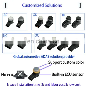 Parktronic Parking Sensor 2 4 6 8 Sensor Reversing Radar Detector Car Parking Assistance Alarm System FOR All Car thumbnail-2