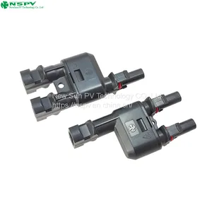 High Qualtity Male Female Waterproof Y Connector Type 2to 1 Solar Panel Connectors thumbnail-2