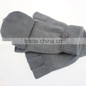 Wholesale Daily Life Usage Warm Soft Fingerless Hand Gloves thumbnail-4