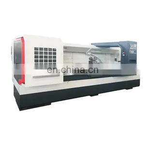 CK6166*3000 High Precision Horizontal Cnc Lathe Machine Flat-bed With Siemens Cnc Controller From China Factory thumbnail-2