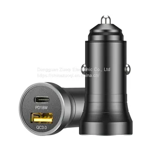 Factory Hot Selling Dual-USB Quick Charge Car Charger 36W QC3.0 thumbnail-1