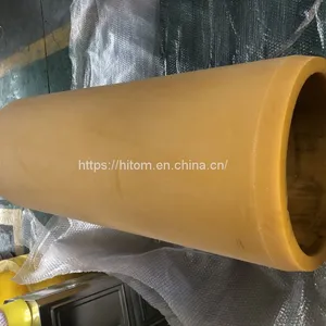 Polyurethane Sleeve PU NBR Material Diameter Increasing Rubber Sleeve Rubber Ring Used for Decoiler Recoiler thumbnail-2