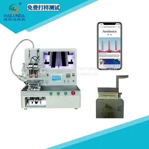 HAILUNDA GZC-COF280E Pulse Hot Press Machine for Screen Assemble Electronic Production FFC, FPC ACF New LCD Flex Cable Repair Machine ACF Bonding thumbnail-2