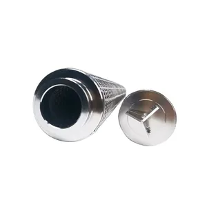 High Temperature, High Pressure, High Viscosity Stainless Steel Sintered Mesh Depth Filter Element RT-044 thumbnail-1